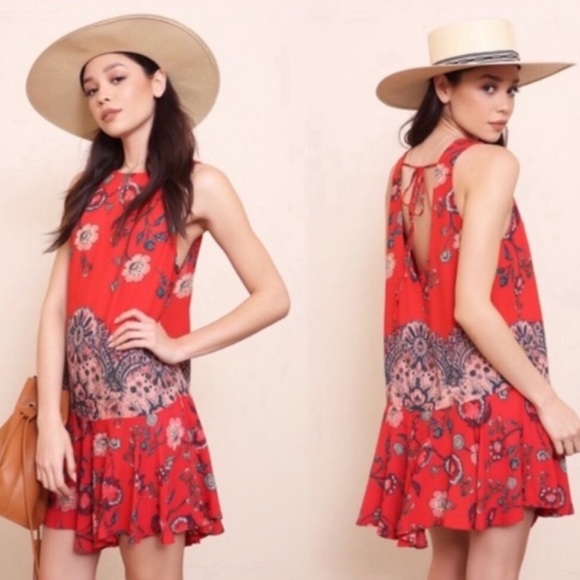 Free People Dresses & Skirts - Free People Dobby Dot Flouncy Slip